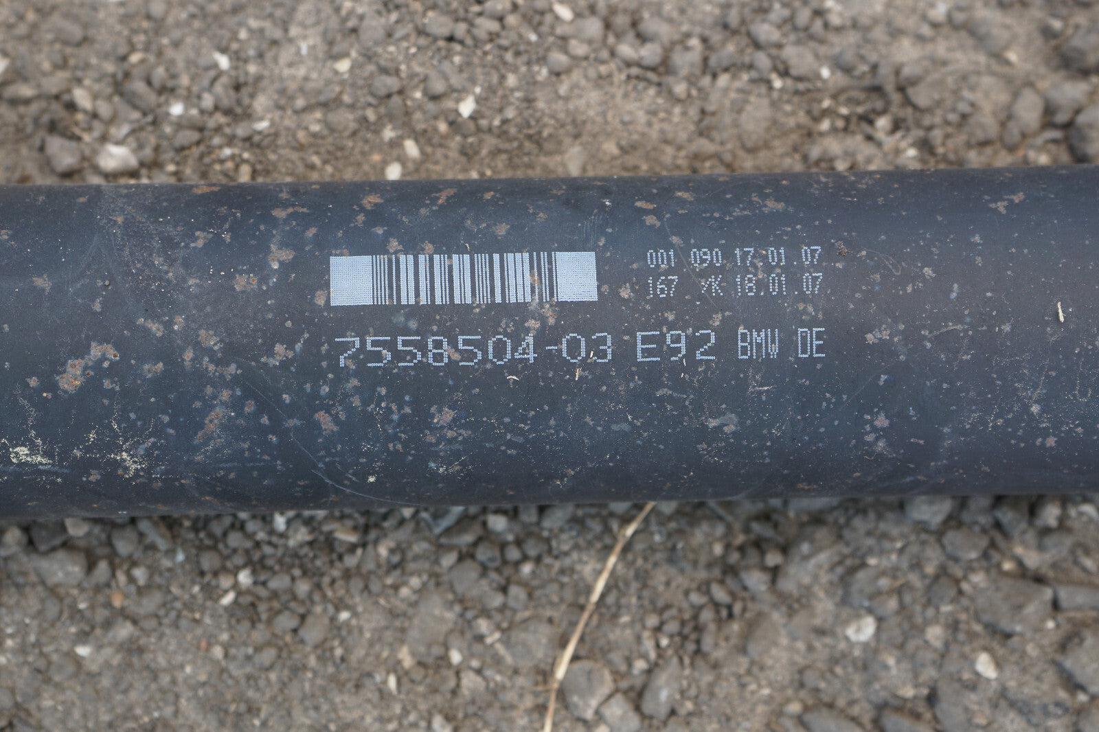 2009 - 2013 BMW 335i E93 REAR DRIVESHAFT 7558504-03 OEM