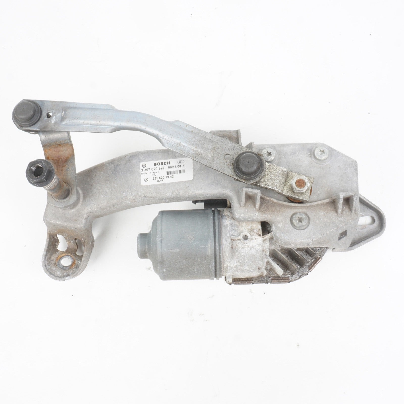 07-14 Mercedes W221 S550 CL550 Left Windshield Washer Wiper Motor 0390241939 OEM