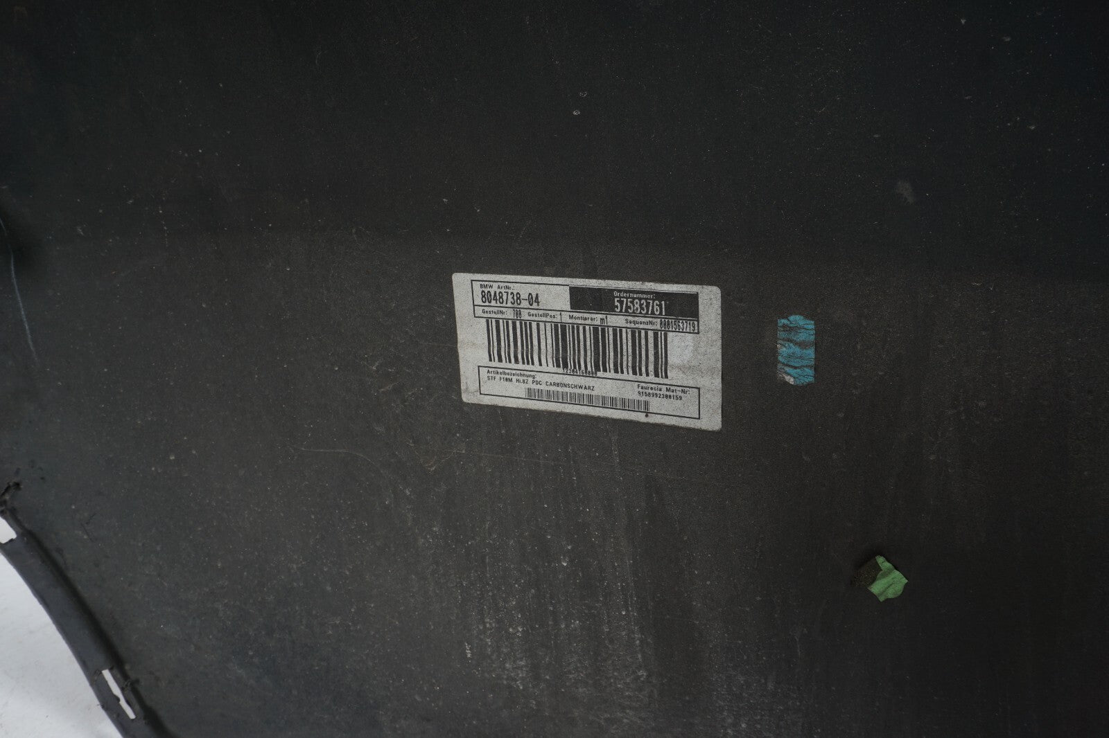 2011-2013 BMW 528i 535i 550i F10 Rear Bumper Cover OEM