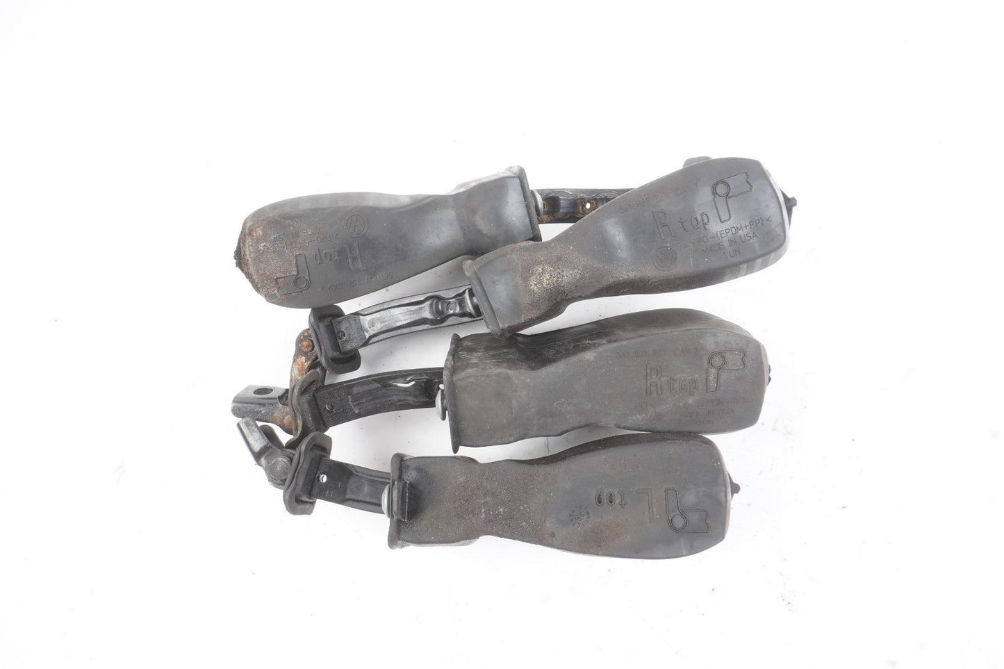 2012-2022 Volkswagen Passat Door Stop Door Check Hinge Strap Set Of 4 OEM