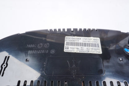 2014 - 2017 MASERATI GHIBLI S SPEEDOMETER INSTRUMENT CLUSTER OEM 670009777