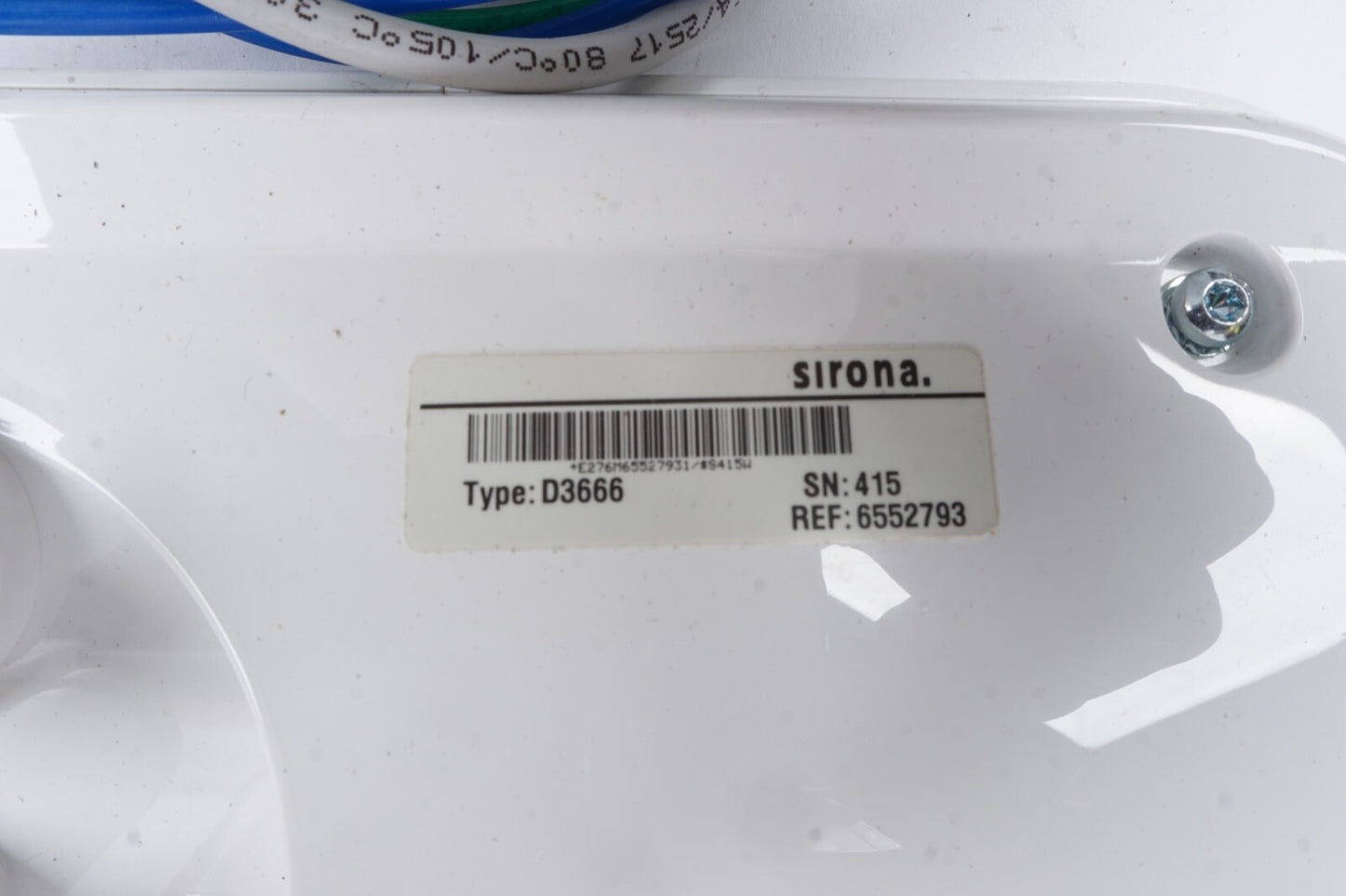 Sirona Dentsply Chair Tray D3666 REF: 6552793