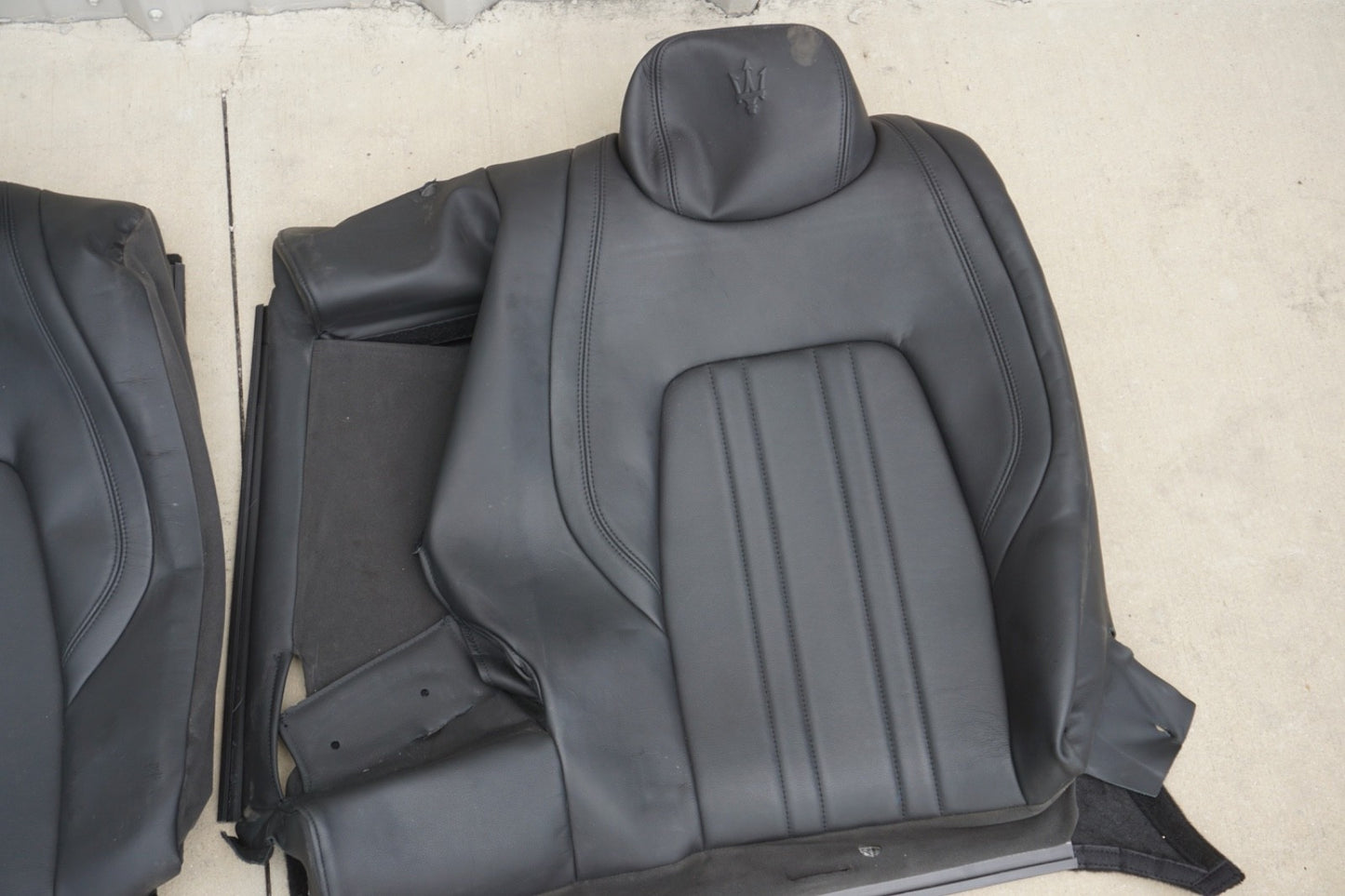 2014-2019 MASERATI GHIBLI SQ4 REAR LEFT RIGHT SIDE SEAT BACKREST OEM