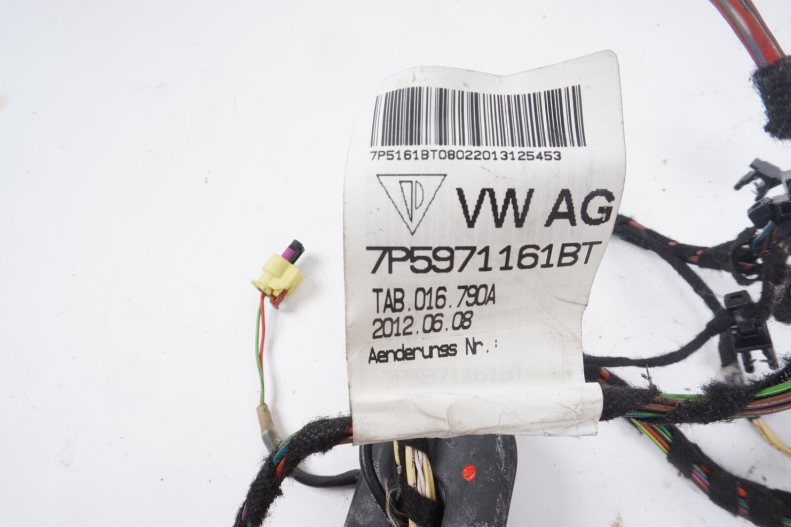 2011-2018 Porsche Cayenne Front Left Driver Door Wire Wiring Harness OEM