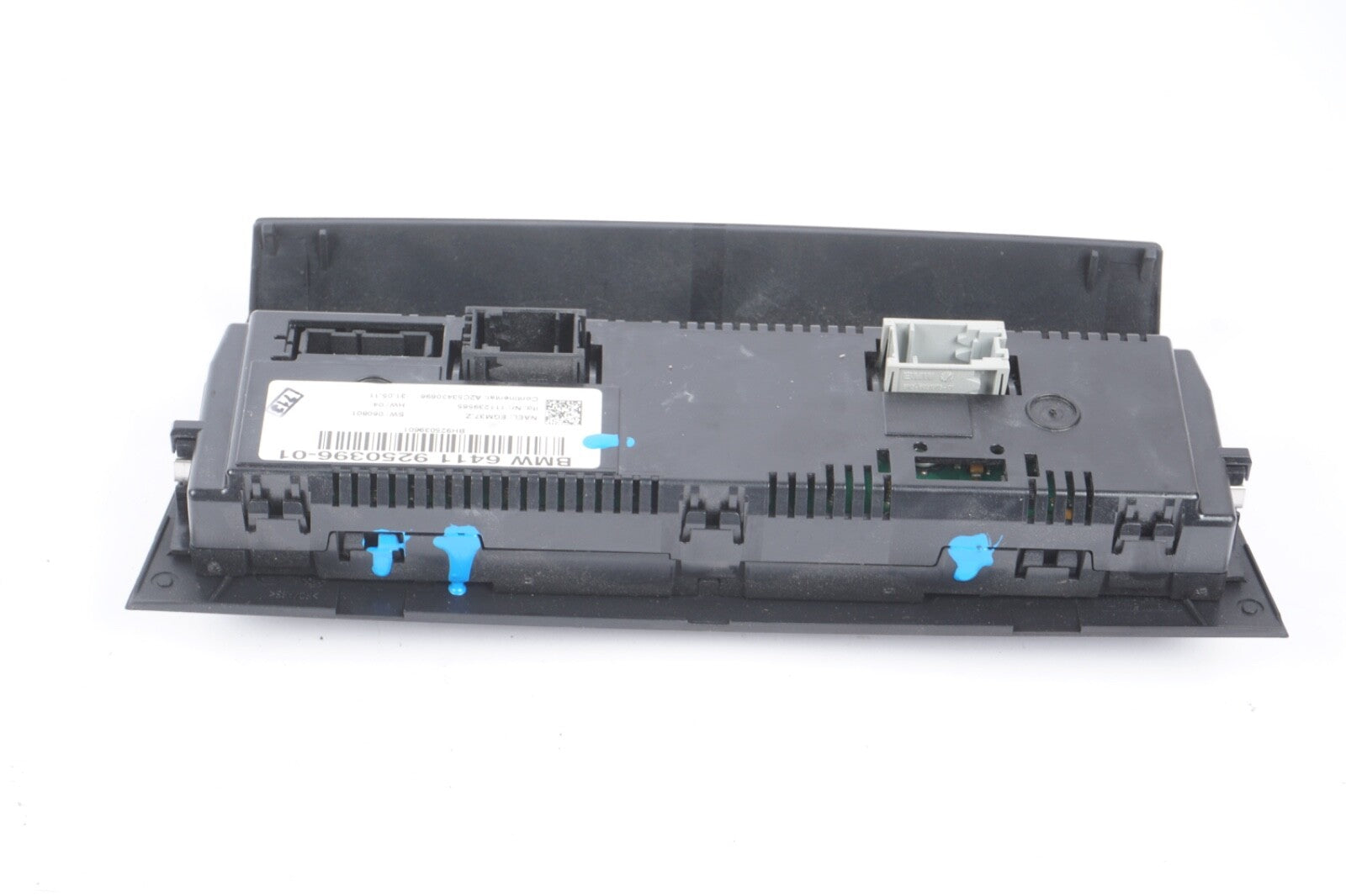 07-13 OEM BMW E92 E93 Coupe AC A/C Climate Control Switch Panel Black