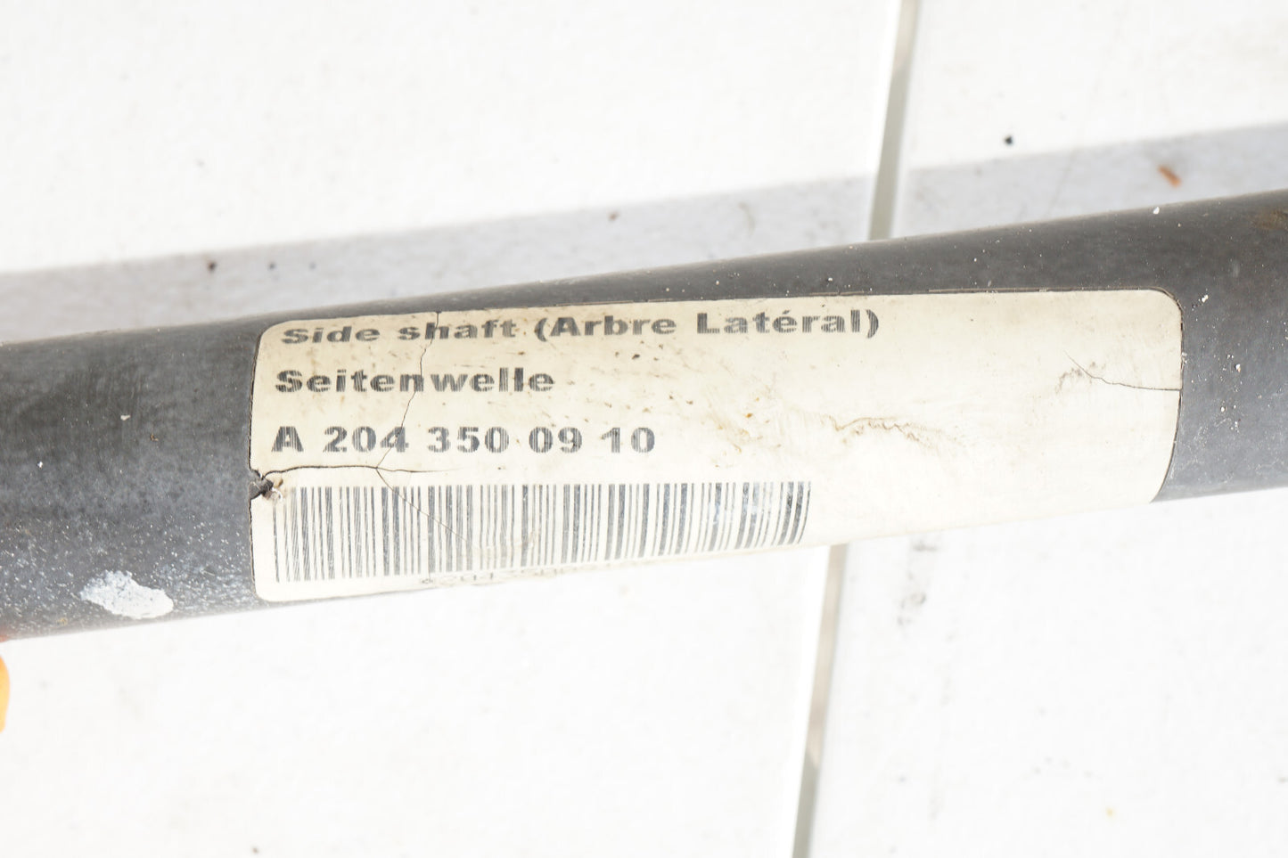 2008 - 2012 MERCEDES C300 W204 RWD REAR AXLE SHAFT LEFT DRIVER SIDE OEM