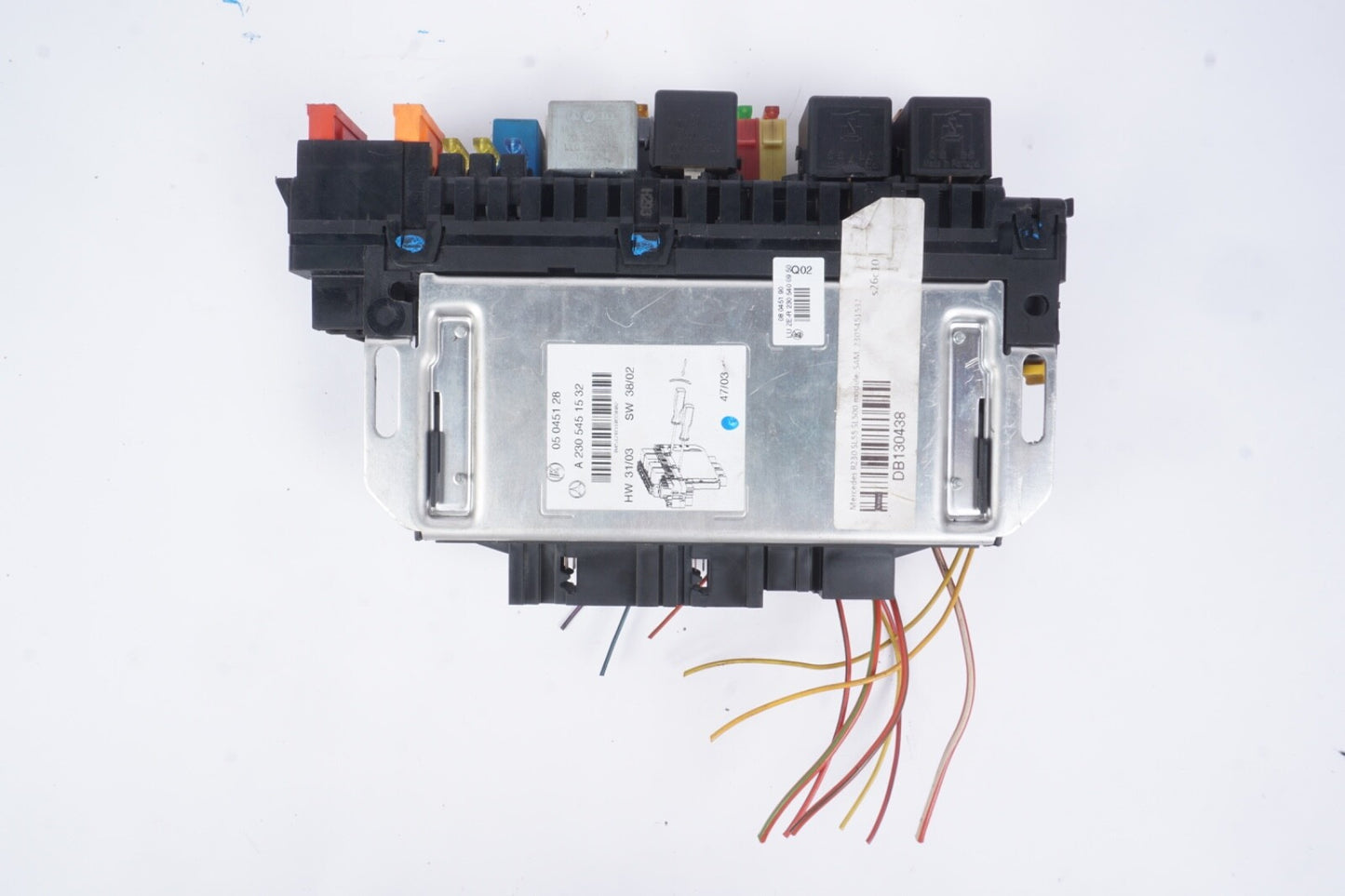 Oem 03-12 Mercedes R230 SL500 SL55 Front Right Side SAM Fuse Box Control Module