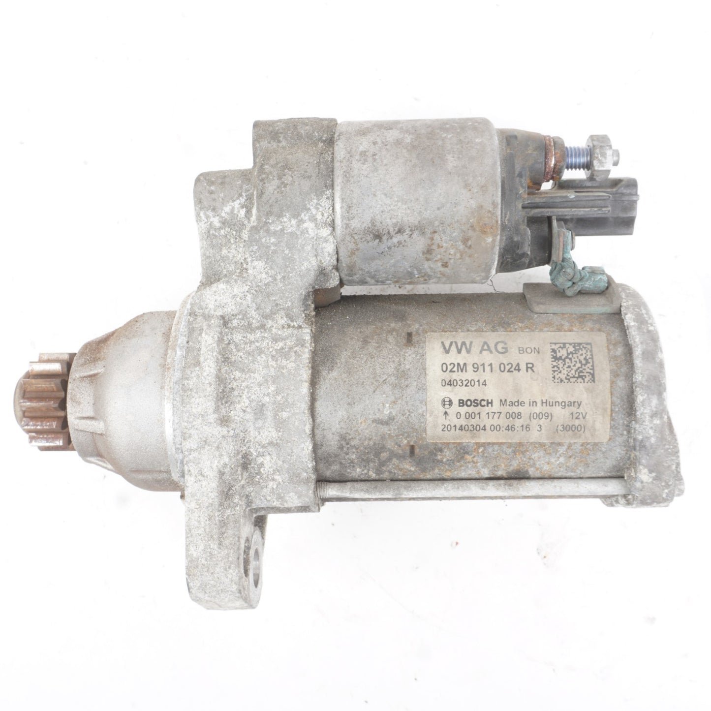 2014-2022 Volkswagen Passat Starter Motor 02M911024R OEM