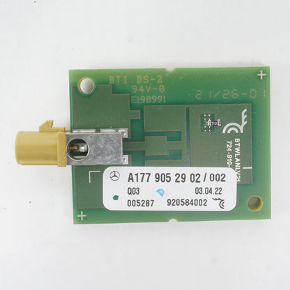 2020 - 2025 Mercedes WLAN Bluetooth Multimedia Control Module 1779052902 OEM