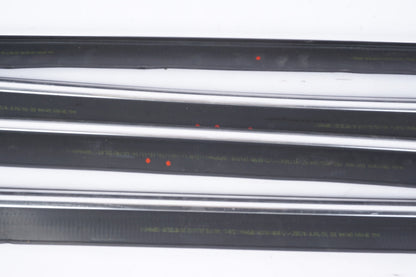 2011-2017 Audi A8L D4 Front Rear Left  Right Door Window Belt Molding Trim  SET