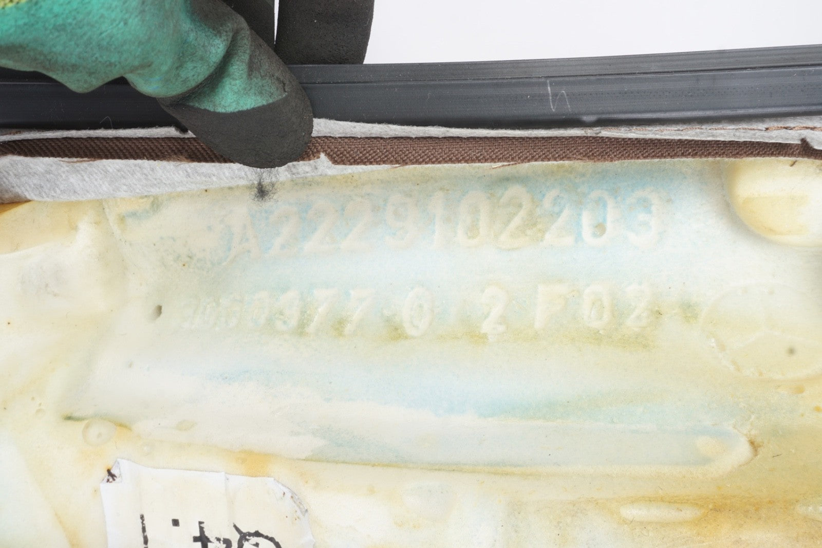 14-17 Mercedes W222 S550 Front Right Side Seat Cushion Lower Bottom OEM
