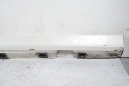 07-13 Mercedes W221 S550 Right Side Base Side Rocker Skirt Molding Panel WHITE