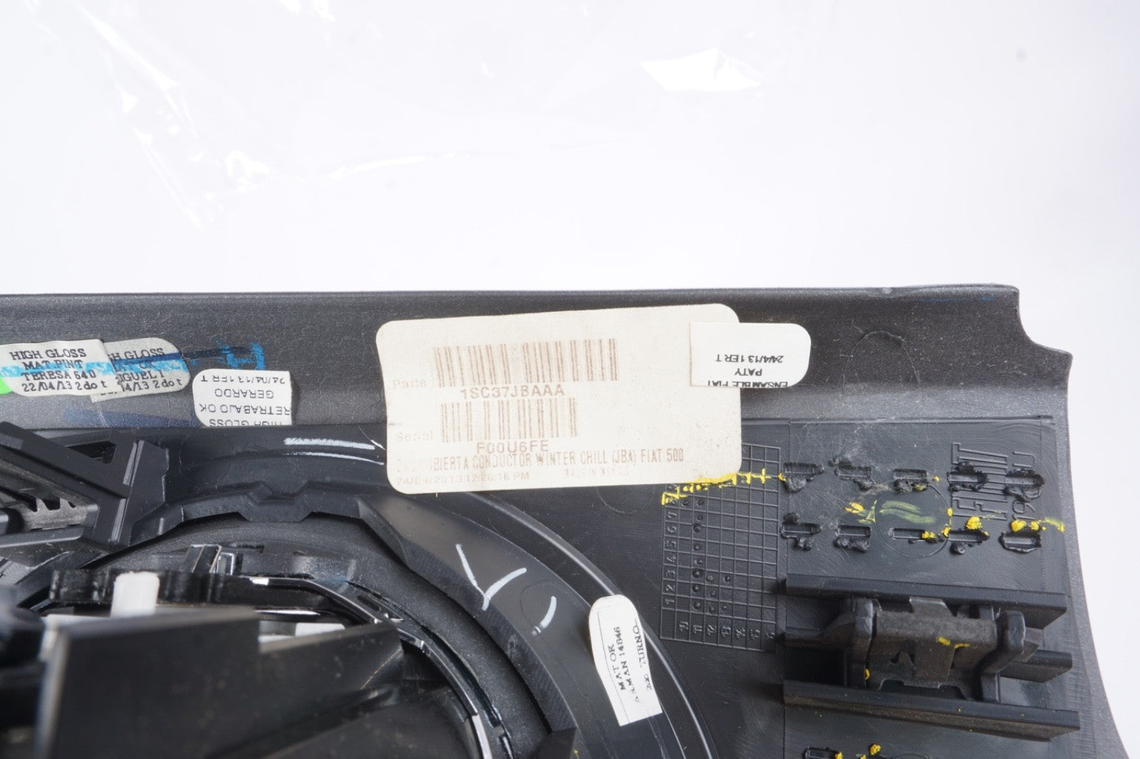 2012-2019 Fiat 500 Front Left Dash AC Air Vent 1VH57LW9AA OEM