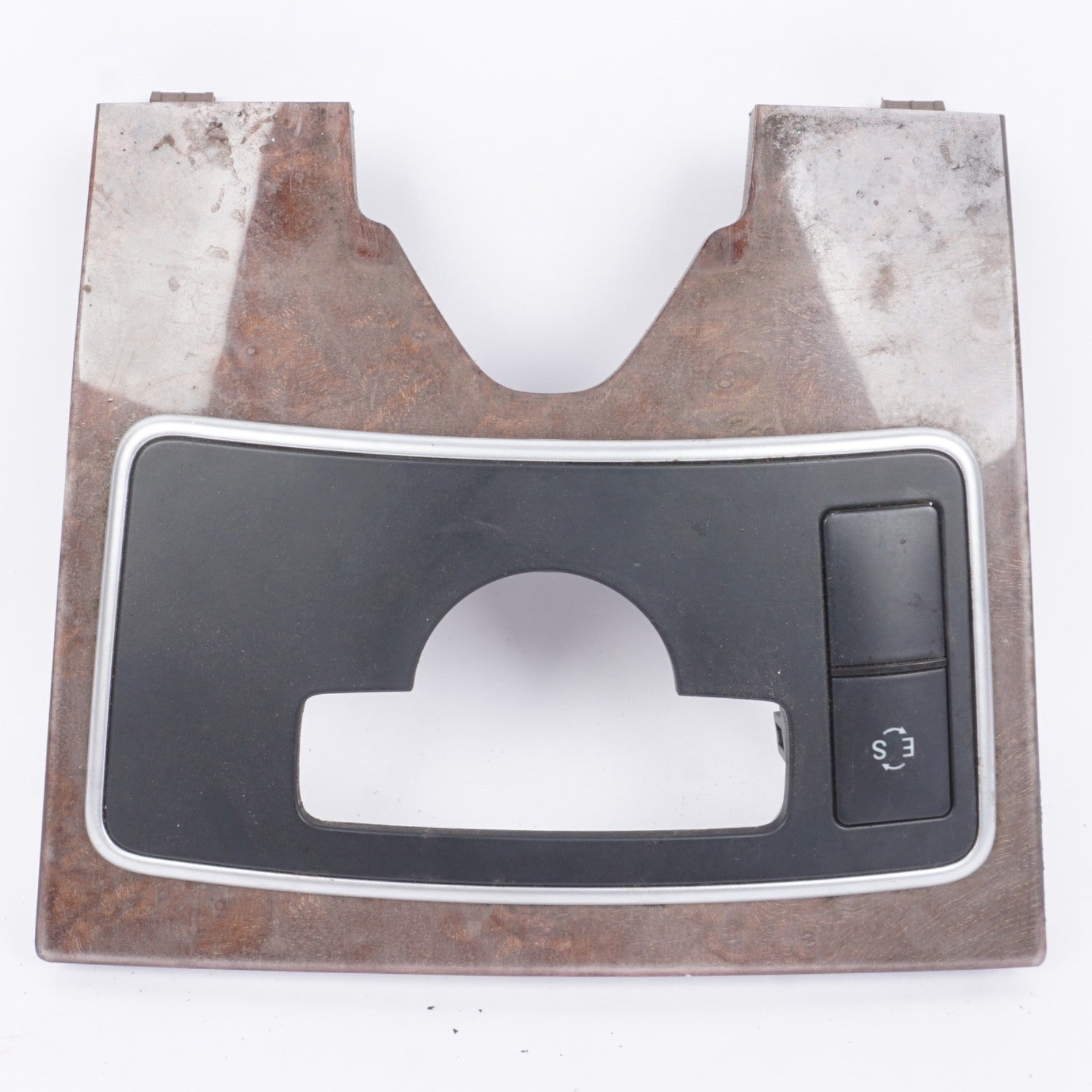 2010-2013 MERCEDES E-CLASS E350 W212 CONSOLE MULTI SWITCH BEZEL TRIM COVER OEM