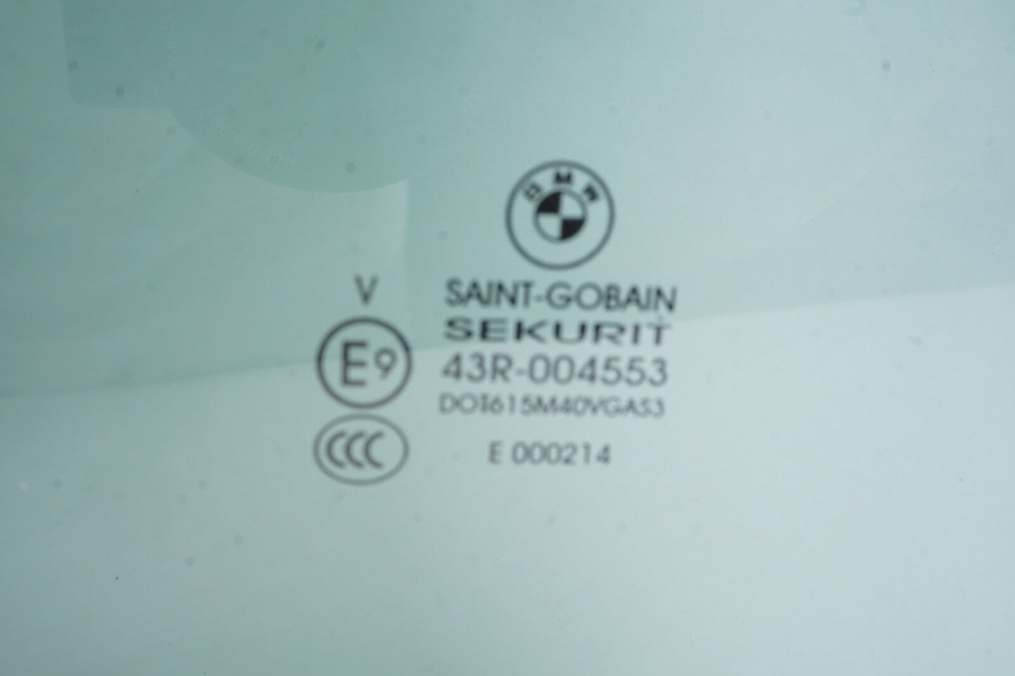 2011 - 2017 BMW X3 REAR RIGHT Side Front Door Window Glass