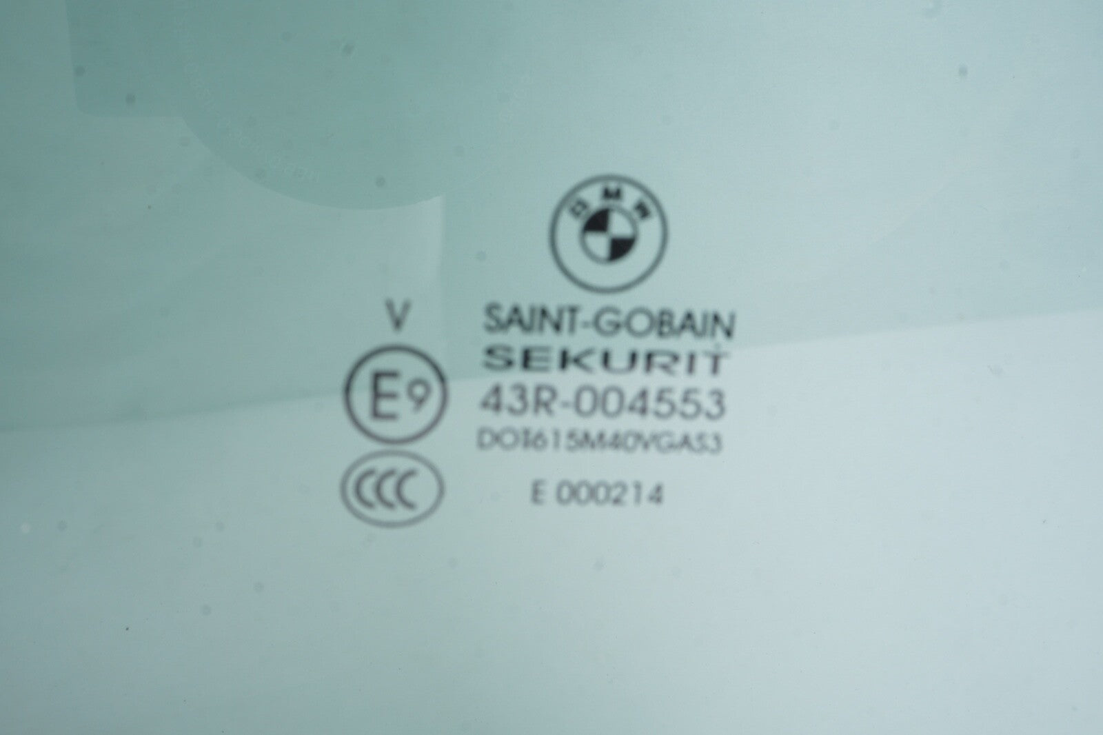 2011 - 2017 BMW X3 REAR RIGHT Side Front Door Window Glass