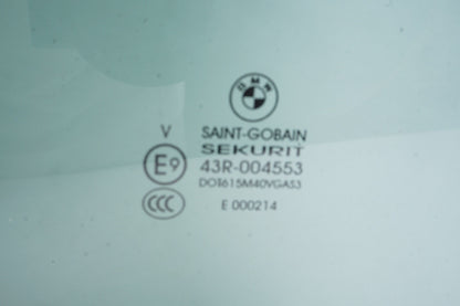 2011 - 2017 BMW X3 REAR RIGHT Side Front Door Window Glass