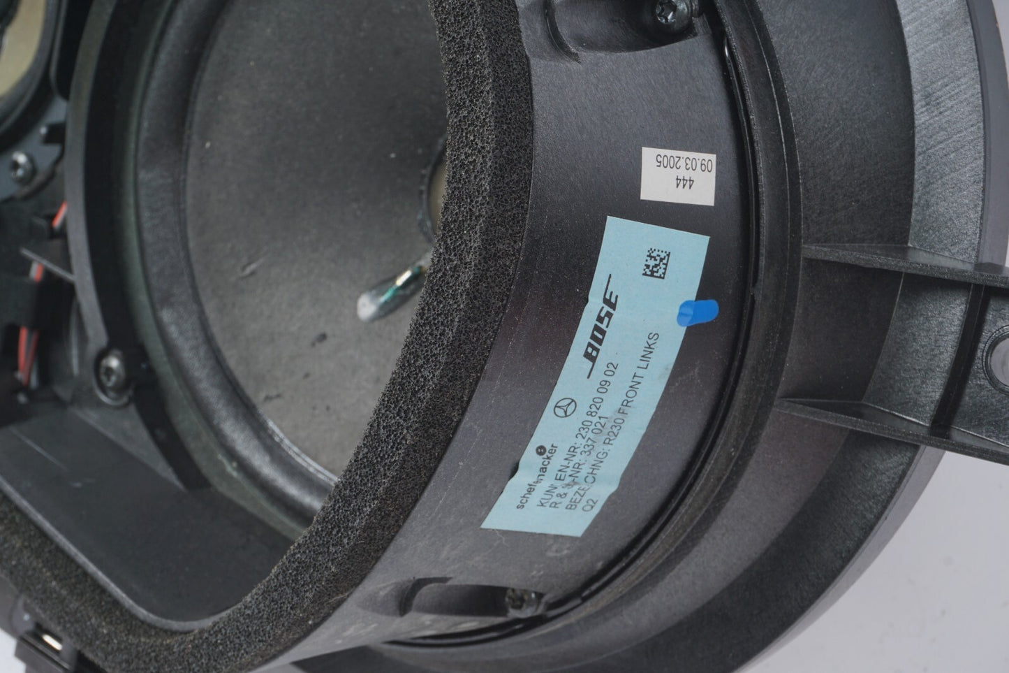 03-08 Mercedes R230 SL550 SL500 Door Audio Speaker Bose Left & Right OEM