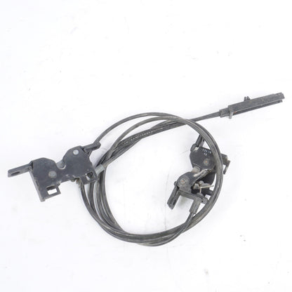03-08 Mercedes R230 SL500 SL550 SL600 SL55 Lower Hood Lock Latch Set + Cable OEM