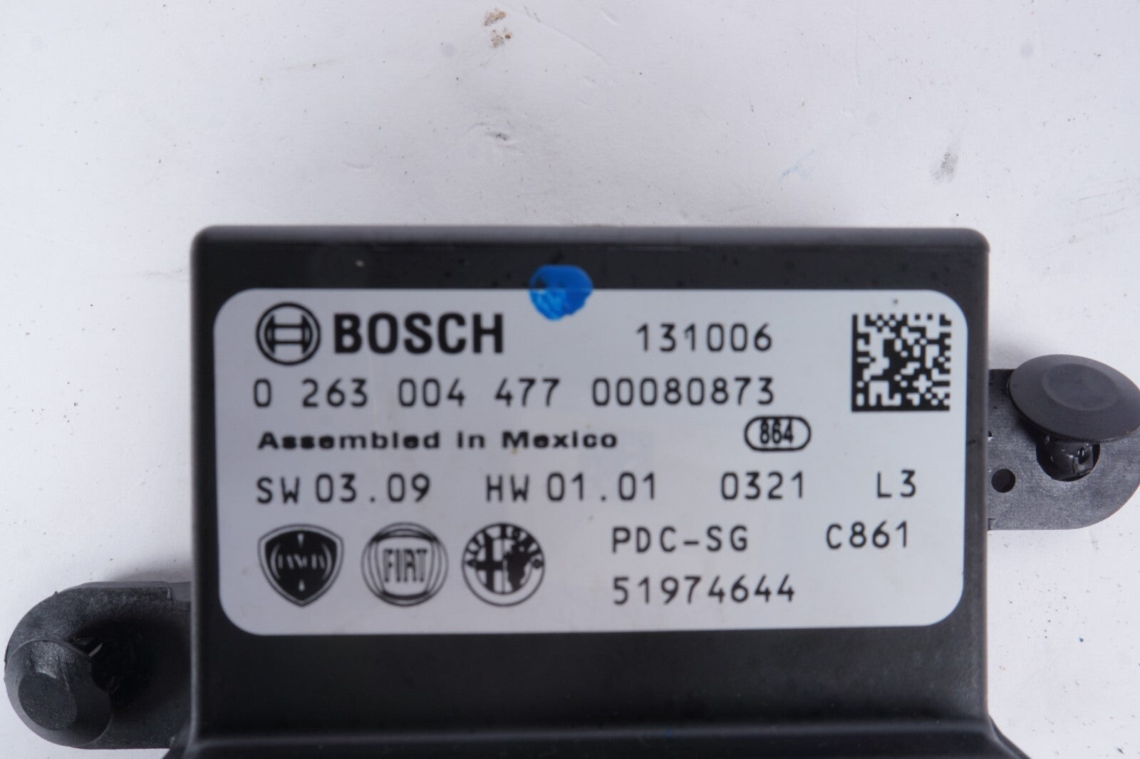 2014 - 2017 Fiat 500L PDC Assist Parking Distance Control Module 51974644 OEM