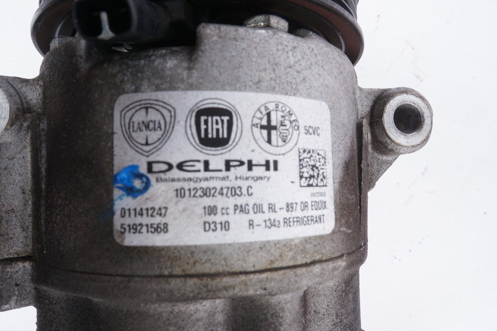14 - 17 Fiat 500L Ac Compressor 51921568 OEM 36k
