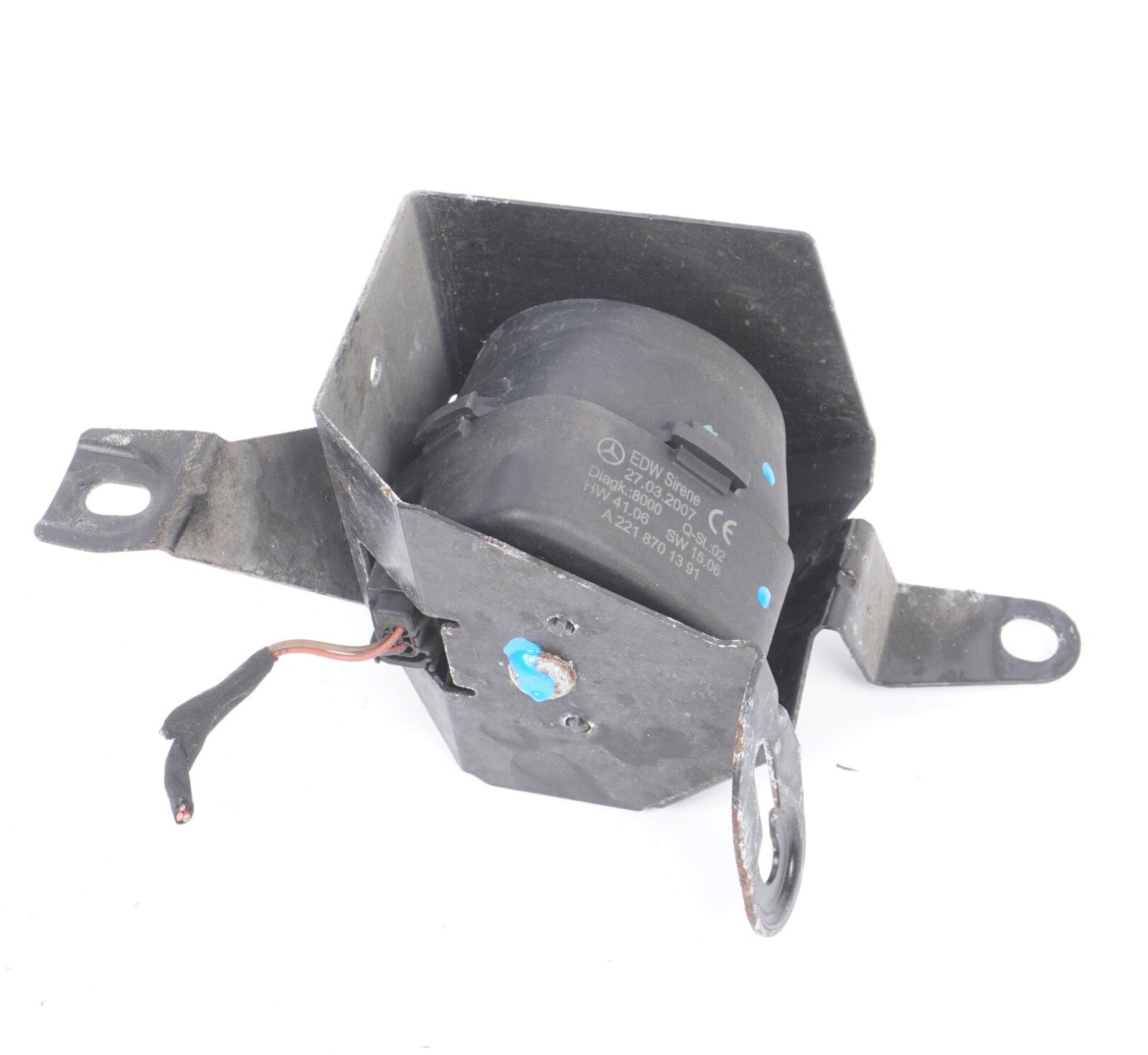 07-14 Mercedes W221 S550 CL550 S400 Anti Theft Alarm Horn Siren 2218701391 OEM