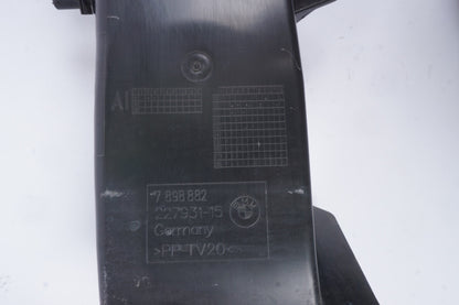09-12 BMW 750i 750Li F01 Front Right Driver Lower Radiator Air Duct Tube Oem