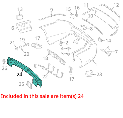 2010-2017 Mercedes W207 E350 E400 E500 COUPE CONVERTIBLE REAR REINFORCEMENT