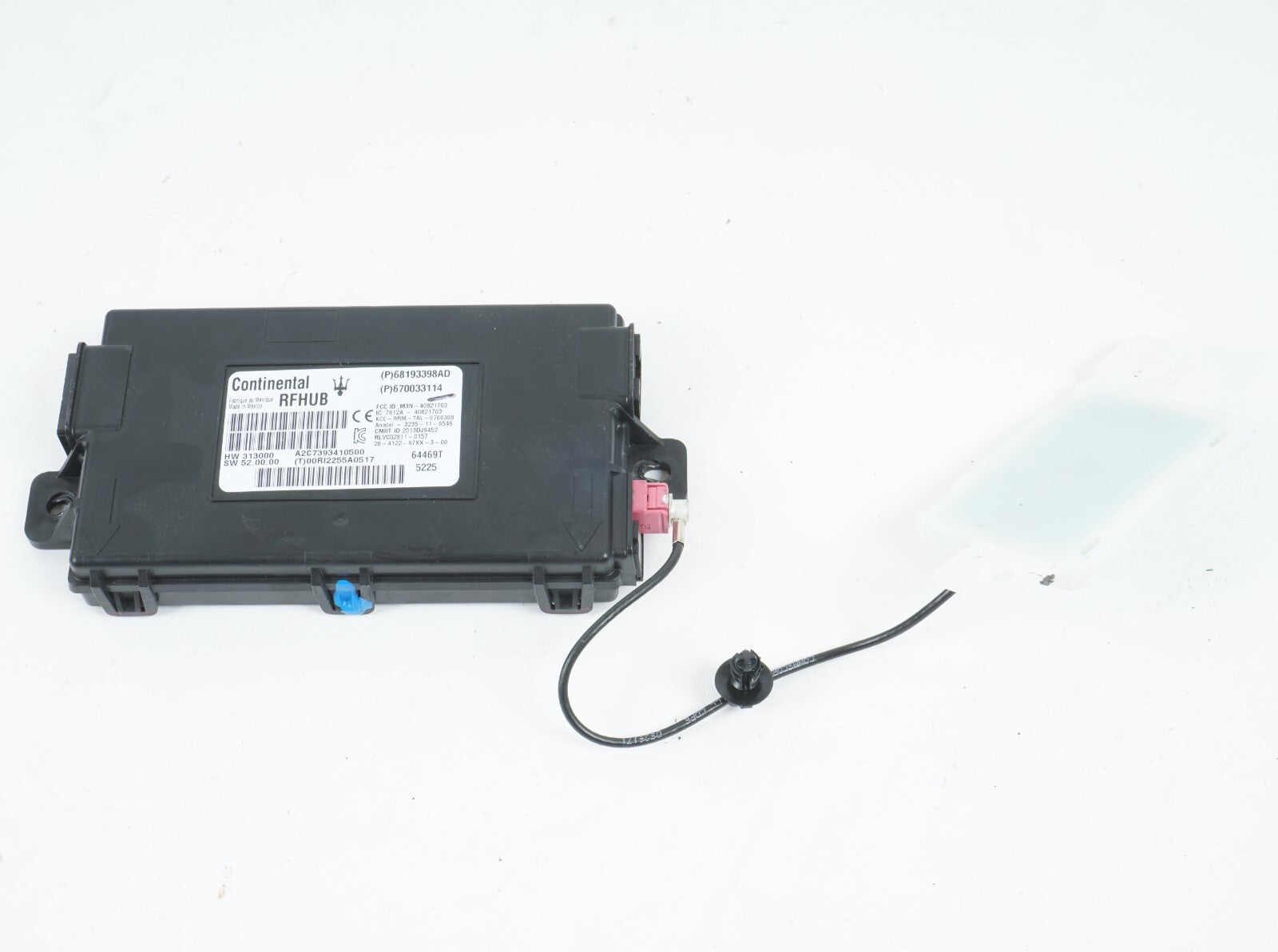 2014 - 2017 MASERATI QUATTROPORTE PASSIVE ENTRY CONTROL MODULE ECU OEM