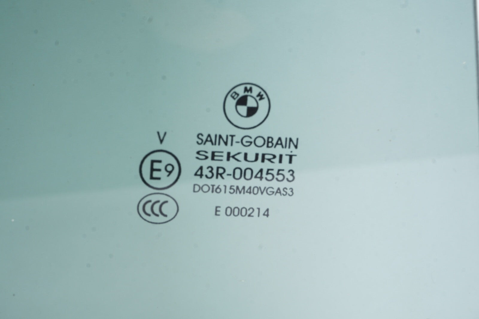 2011 - 2017 BMW X3 REAR RIGHT Side Front Door Window Glass