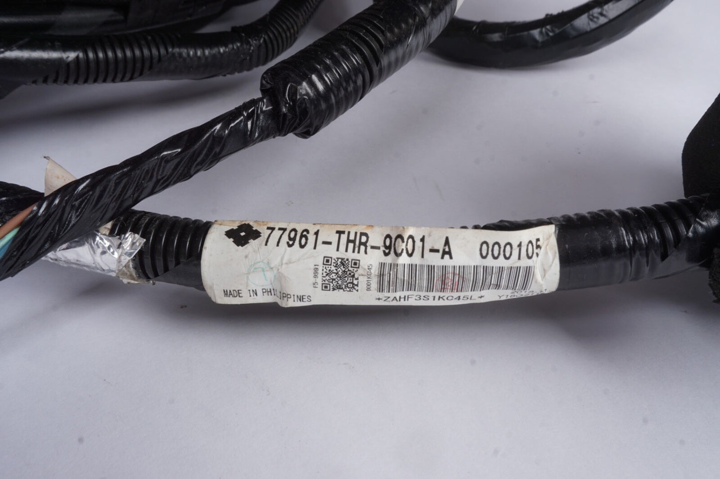 2018-2019 Honda Odyssey Ex Exl Lx Floor Body Wire Harness 3210h-thr 77961-thr