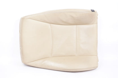 2011 - 2018 BMW X3 X4 - Front LEFT Upper Backrest Seat Cushion Leather Beige