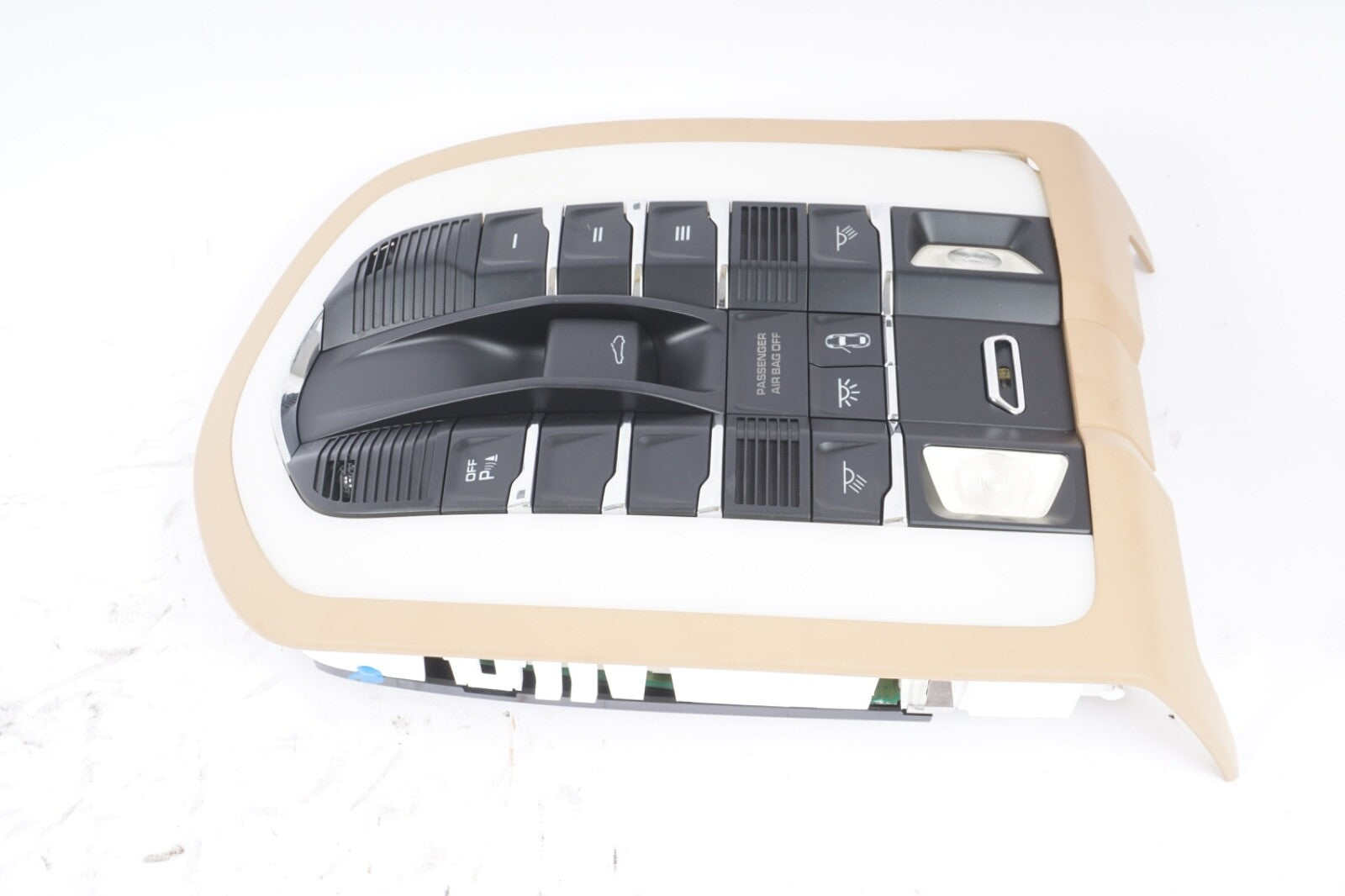 2010-2016 PORSCHE PANAMERA 970 OVERHEAD DOME LIGHT WITH CONTROLS 7PP959551DL