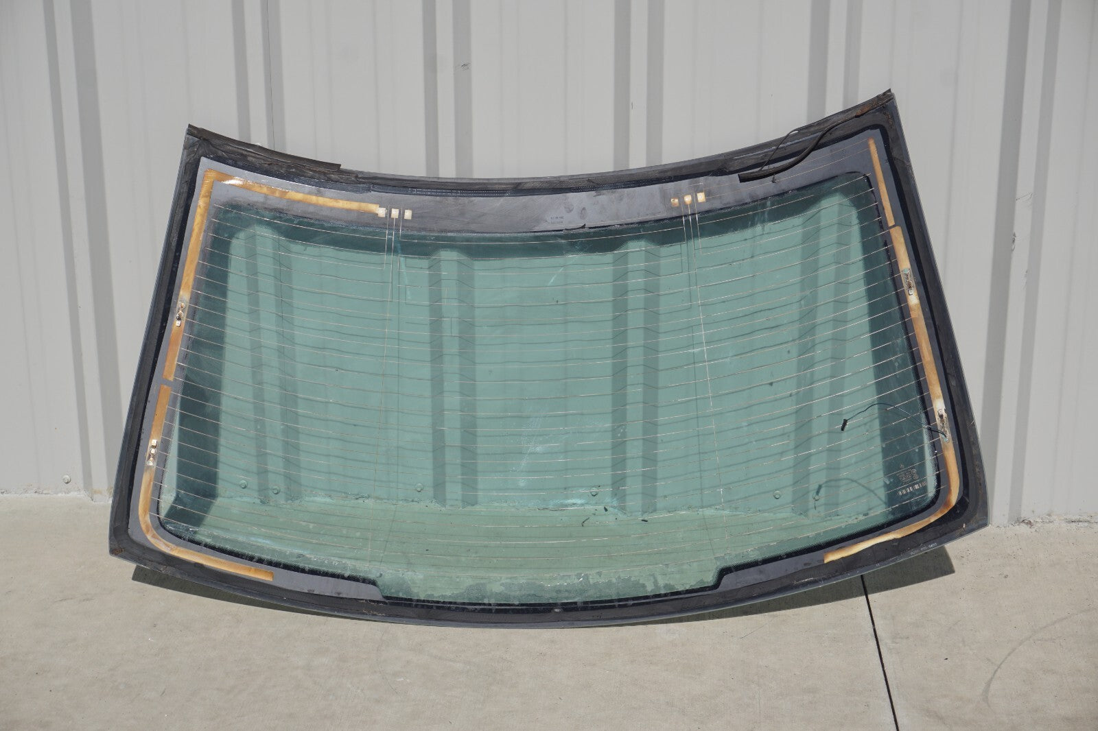 08-14 Mercedes W204 C250 C300 C350 Rear Windshield Window Glass OEM
