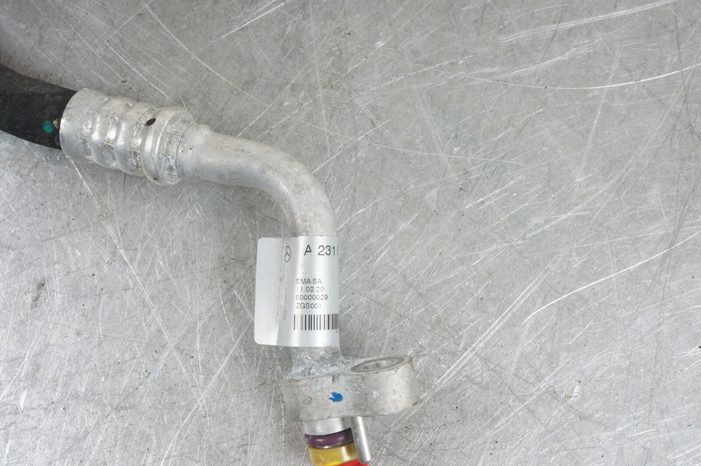 15-20 Mercedes R231 SL400 SL450 AC Air Conditioning Hose Pipe Line OEM 11k