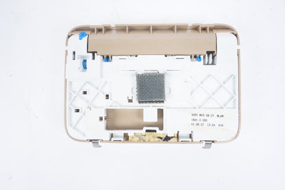 07-13 Mercedes W221 S400 S550 Rear Overhead Vanity Mirror Beige 2218101817 OEM