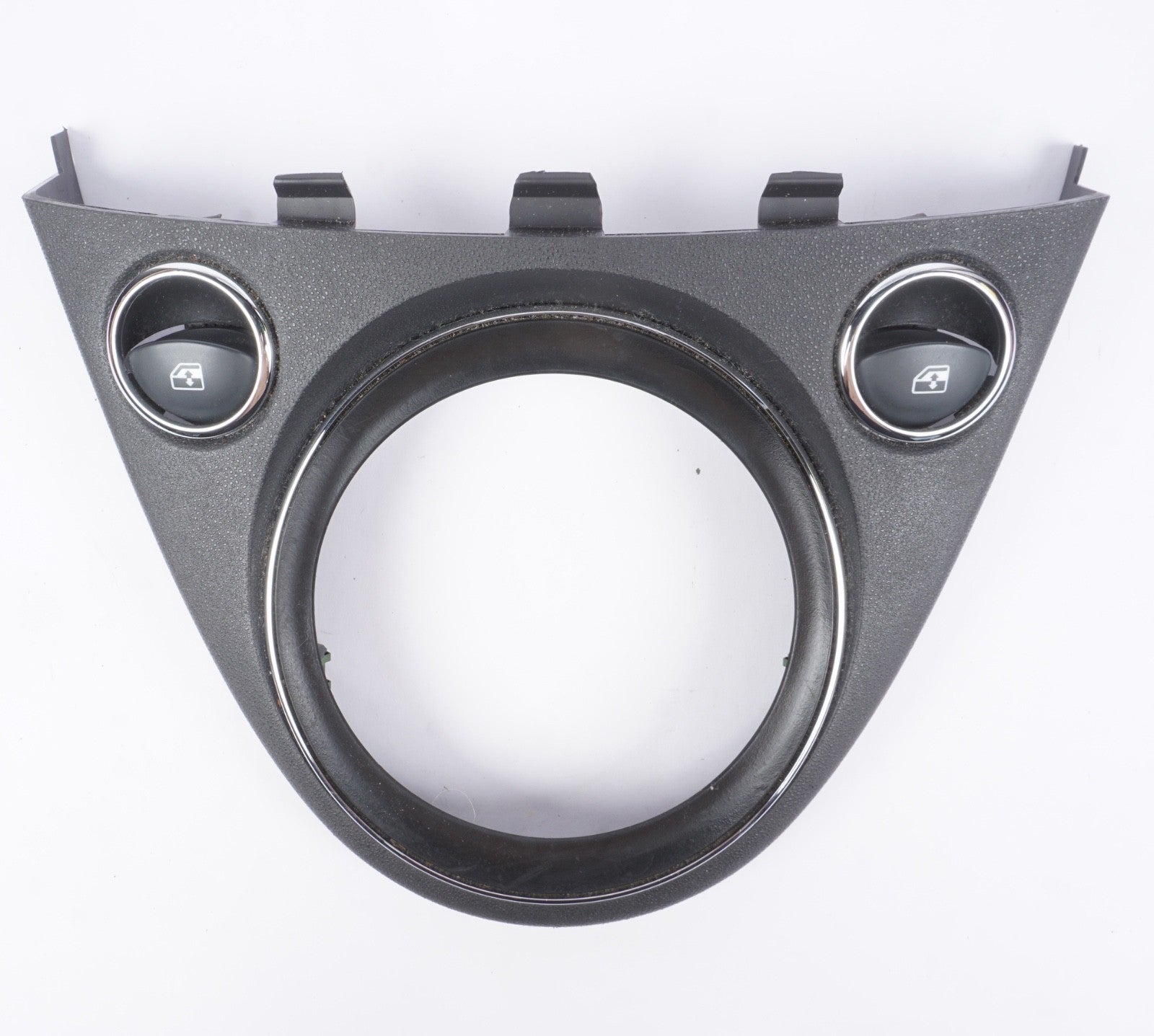 2012 2013 2014 - 2017 FIAT 500 CENTER SHIFTER BEZEL TRIM W/ WINDOW SWITCHES OEM