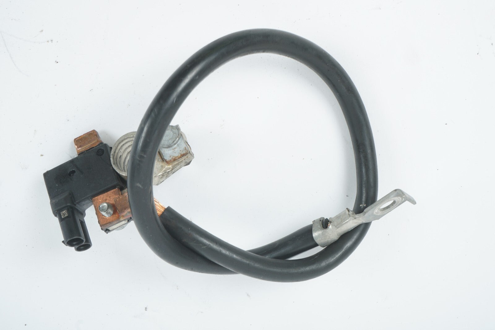 2012 - 2018 BMW 650i 640i NEGATIVE BATTERY CABLE WIRE W/ CURRENT SENSOR OEM