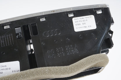 11-17 AUDI A8 A8L S8 REAR CENTER CONSOLE  AC HEATER AIR VENT OEM