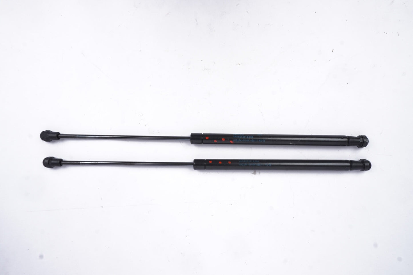 2011-2018 AUDI A8 A8L S8 REAR LEFT & RIGHT TRUNK LID STRUT SHOCK SET 4H0827551B