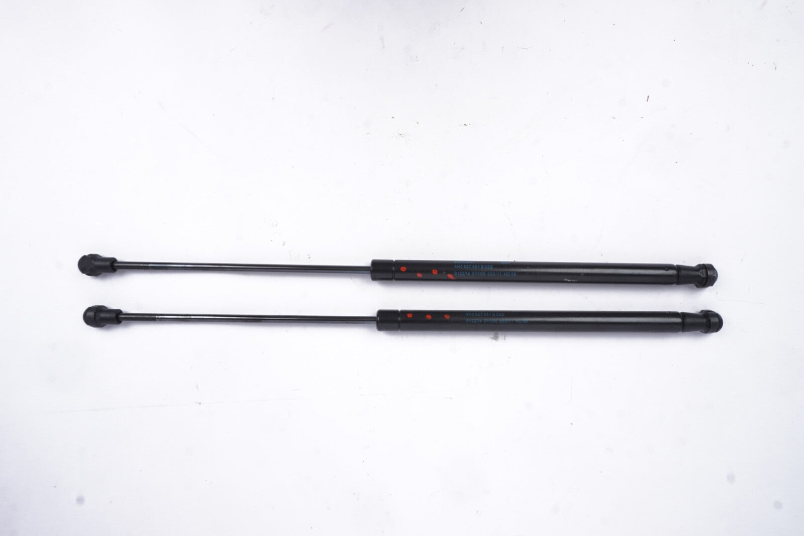 2011-2018 AUDI A8 A8L S8 REAR LEFT & RIGHT TRUNK LID STRUT SHOCK SET 4H0827551B