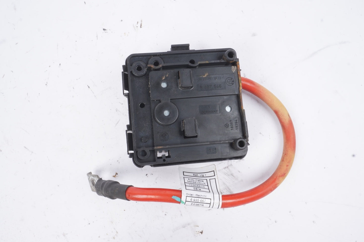 2003-2005 BMW 330ci M3 Z4 Trunk Battery Terminal Junction Box OEM Used