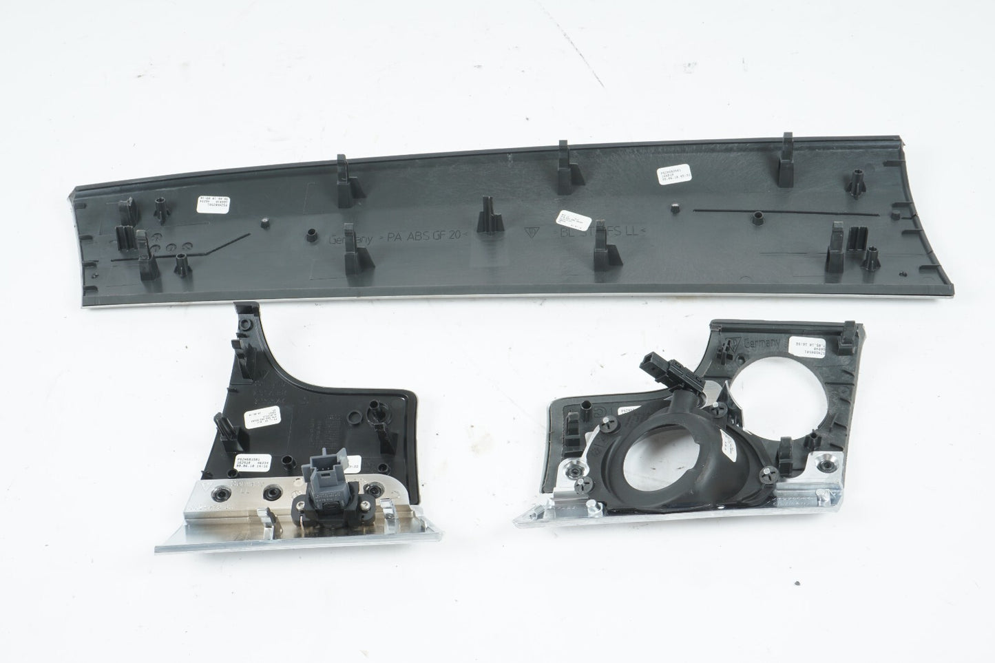 10 - 16 PORSCHE PANAMERA DASH DASHBOARD TRIM COVER SET OF 3 OEM