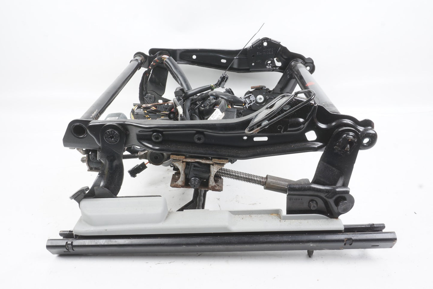 2011-2017 Audi A8 Front Left Driver Seat Track Rail & Motors OEM