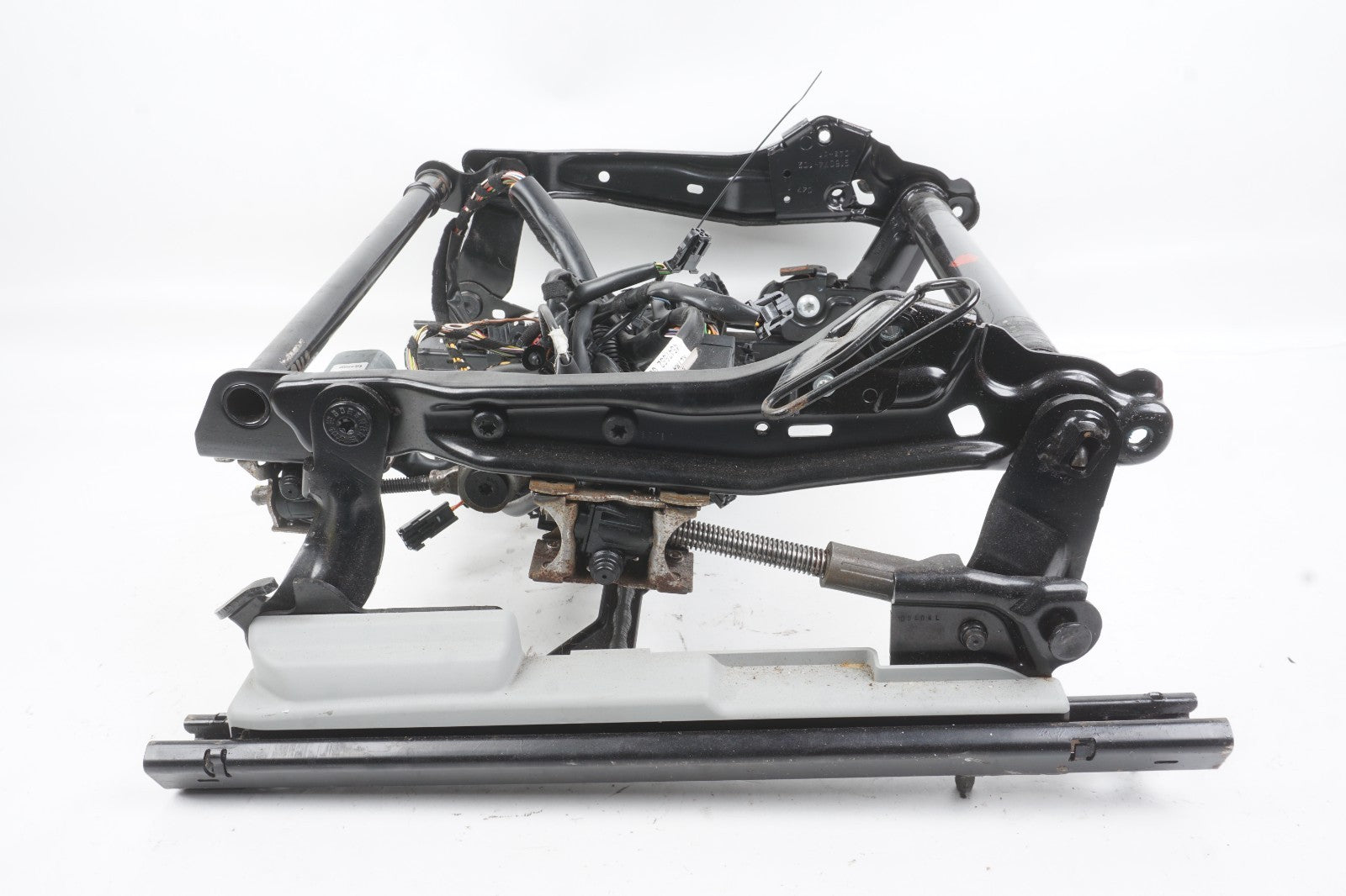 2011-2017 Audi A8 Front Left Driver Seat Track Rail & Motors OEM