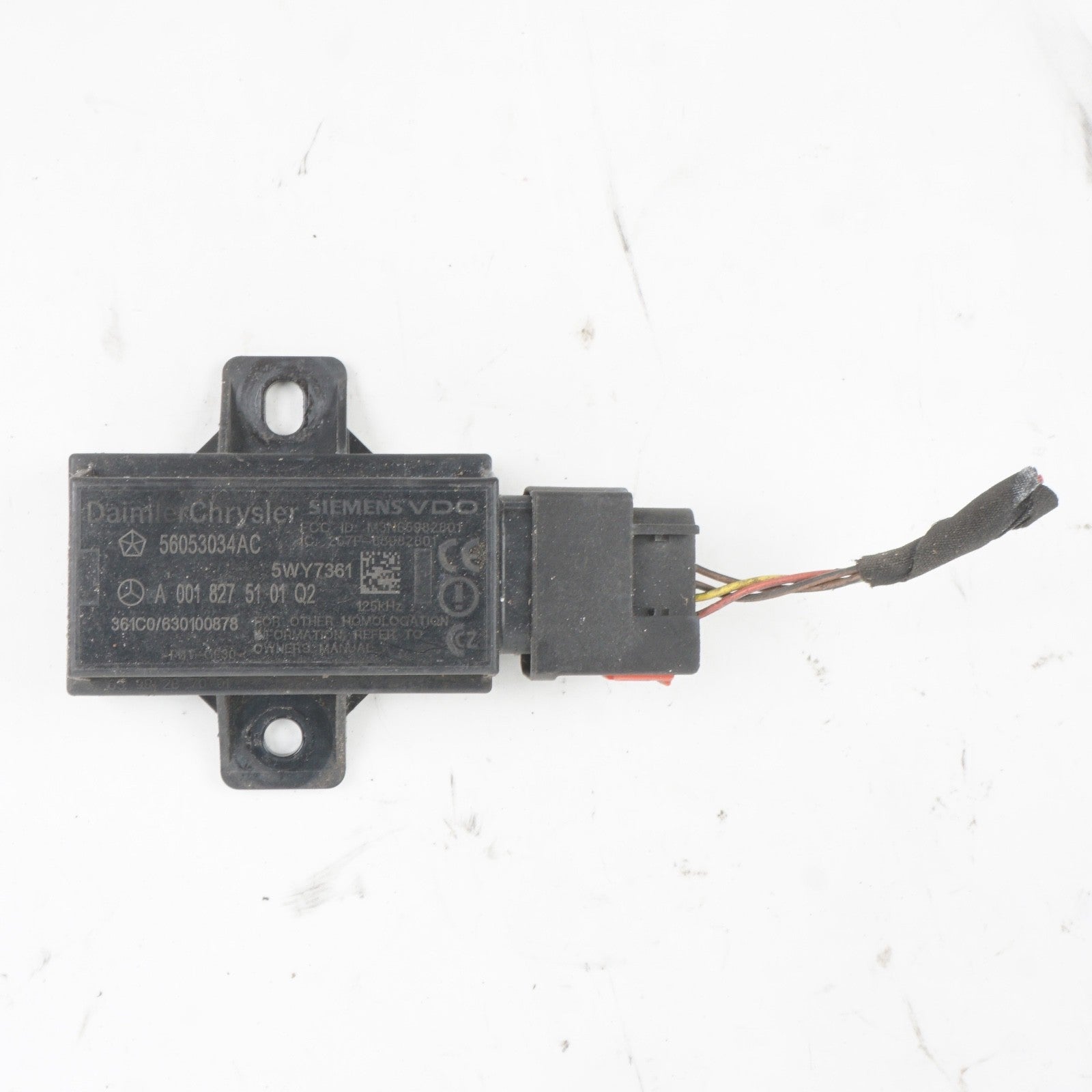 07-14 Mercedes W221 S550 CL63 AMG Tire Pressure Monitor Sensor 0018275101 OEM