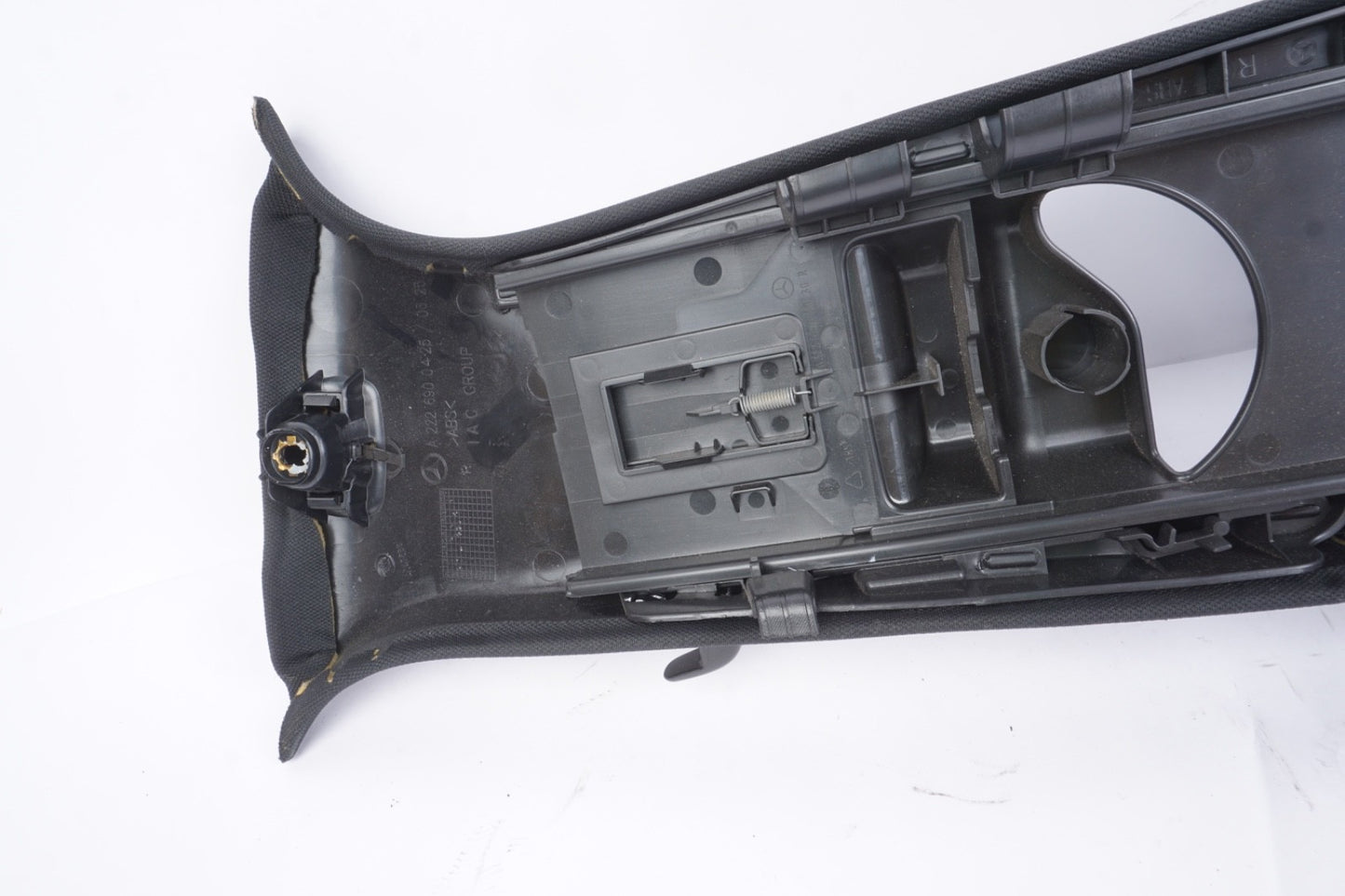 2014-2017 MERCEDES W222 S400 S550 RIGHT SIDE B PILLAR TRIM PANEL W/ VENT OEM