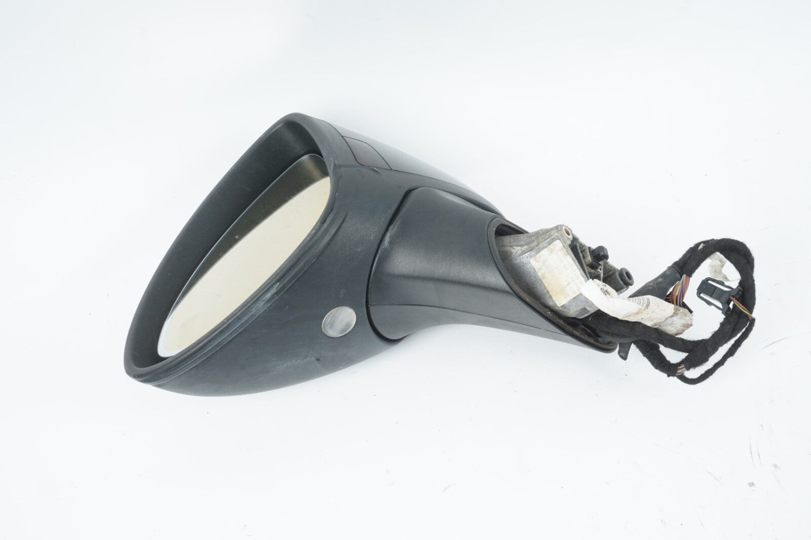 11-14 Porsche Cayenne 958 Left Side Rear View Door Mirror w/Blind Spot OEM
