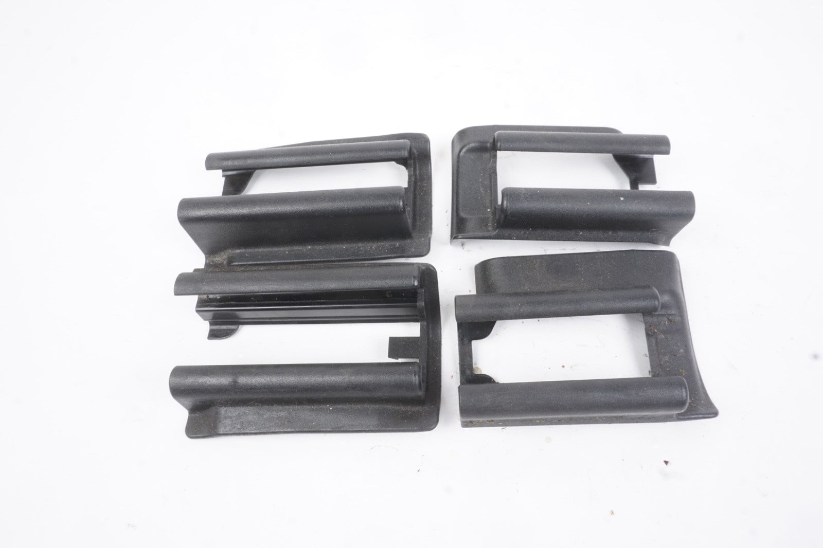 2010 - 2017 Mercedes E350 Coupe Front Left Driver Seat Track Rail Cover 4Pcs OEM