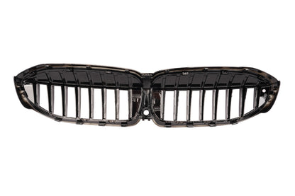 For 2019 BMW 330i Sedan Grille Grill Gloss Black W/Camera Option
